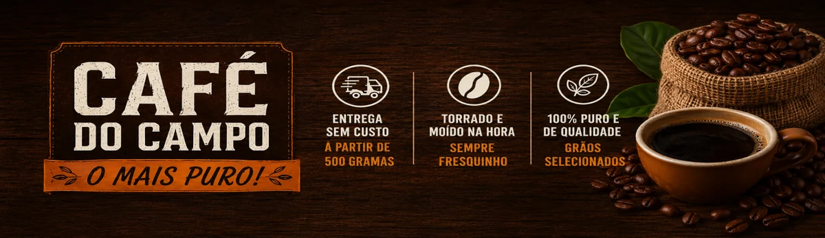 Banner de Café do Campo