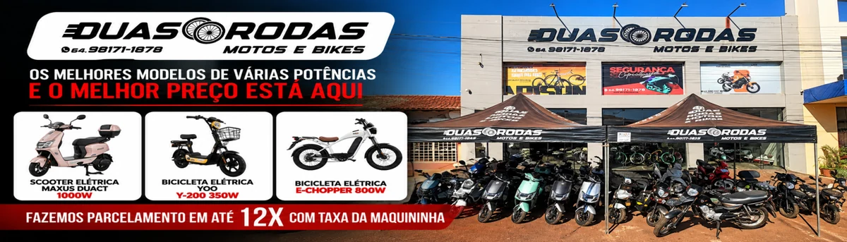 Banner de Duas Rodas – Motos e Bikes