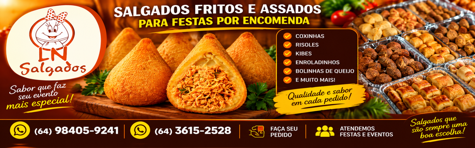 Banner de LN Salgados